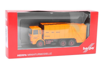 ROMAN Diesel Мусоровоз, желтый