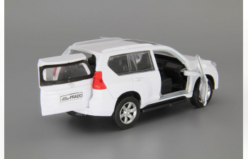 TOYOTA Land Cruiser Prado, white