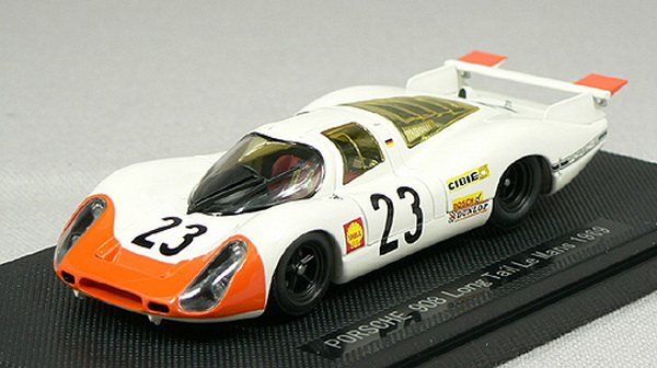 PORSCHE 908 Long Tail #23 LeMans (1969), white