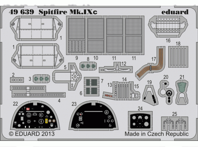 Фототравление Spitfire Mk. IXc