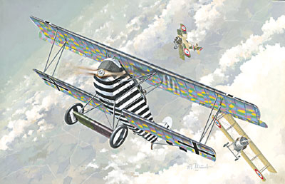 Сборная модель Fokker D.VII OAW (mid)