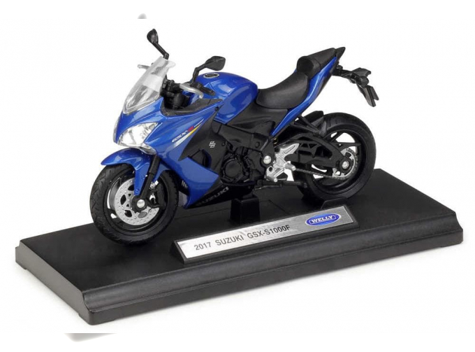 SUZUKI GSX-S1000F, blue / black