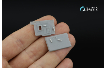 3D Декаль интерьера кабины Toyota FJ43 Land Cruiser series (AK Interactive) (с 3D-печатными деталями)