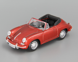 PORSCHE 356B Cabriolet Open Top, brown