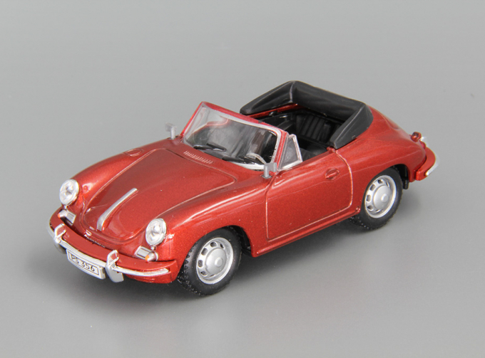 PORSCHE 356B Cabriolet Open Top, brown