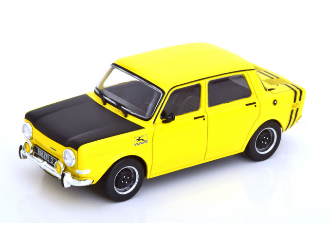 SIMCA 1000 Rallye 2, yellow black