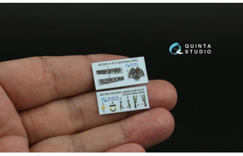 3D Декаль интерьера кабины A-4F Skyhawk (Fujimi/Hobby 2000)