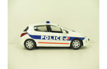 PEUGEOT 308 Police, Jet-Car 1:43, белый