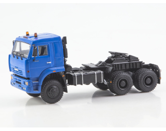 КАМАЗ 65225 седельный тягач, синий