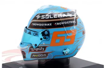 MINI HELMET MERCEDES-BENZ-AMG F1 W16 E Performance George Russell (2025)