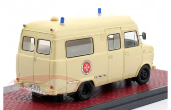 OPEL Blitz Ambulance "Johanniter Unfall-Hilfe" Aalen (1965), cream white