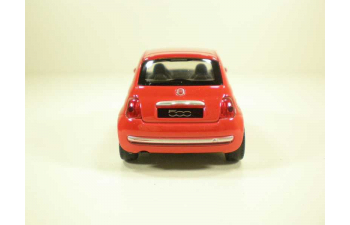 FIAT 500 (2007), red