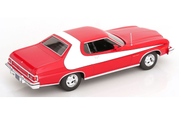 FORD Gran Torino Coupe (1975), red / white