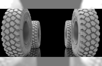 Тайфун-ВДВ, колеса Michelin под нагрузкой, 4 шт.