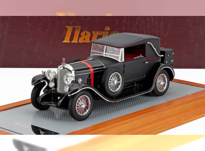 MERCEDES-BENZ 630k Sn35233 Sports Tourer Harrington Cabriolet Closed (1927), Black Red