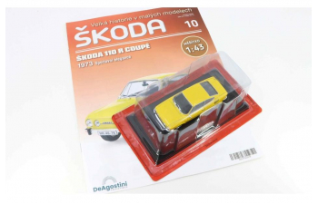 SKODA 110R Coupe (1973), yellow