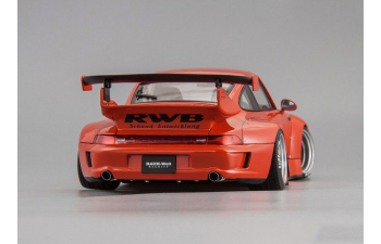 PORSCHE 993 RWB, red