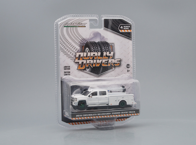 CHEVROLET Silverado 3500 Dually Crane Truck 2016 White (Greenlight!)