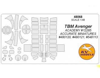 Маска окрасочная для TBM Avenger