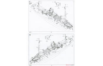 Сборная модель DKM O Class Battlecruiser Barbarossa