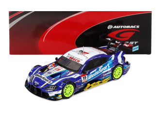 TOYOTA Supra Gr Team Wedssport Bandoh №19 Gt500 Class Super Gt (2025) Yuji Kunimoto - Sena Sakaguchi, Blue White