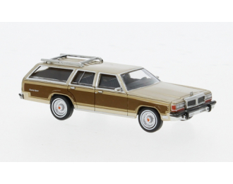 FORD LTD Country Squire (1970), gold