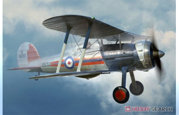 Сборная модель Истребитель Gloster Gladiator MK1