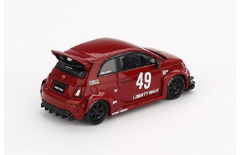 FIAT 595 Abarth №49 LB-Works x ABAS Works, red