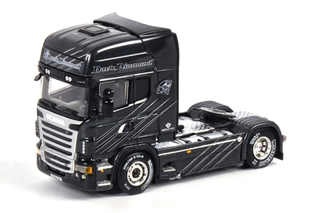 SCANIA R Topline Single truck, Premium Line 1:50, черный