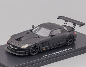 MERCEDES-BENZ SLS AMG GT3 C197 (2011), matt black