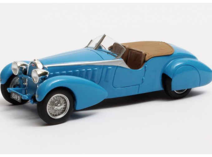 BUGATTI Type 57 TT Tourer "Therese" by Bertelli #57316 1935 Blue