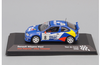 RENAULT Megane Maxi #8 Jean Ragnotti - Gilles Thimonier Tour de Course (1996), blue