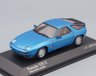 PORSCHE 928 S (1979), blue metallic