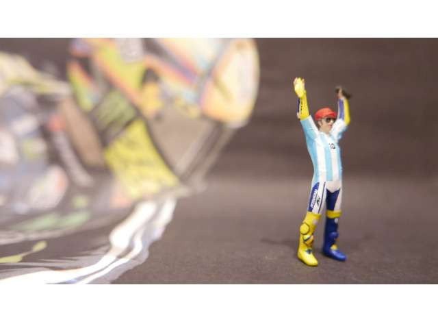 Фигурка Valentino Rossi (2015), окрашенная