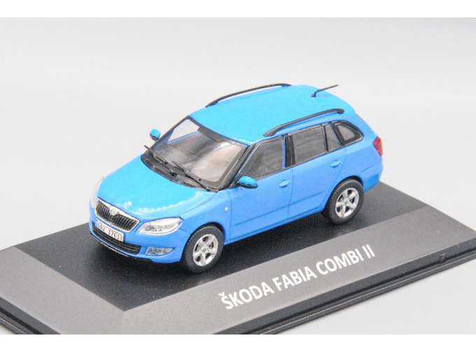 Skoda Fabia II Combi 2010 Blue
