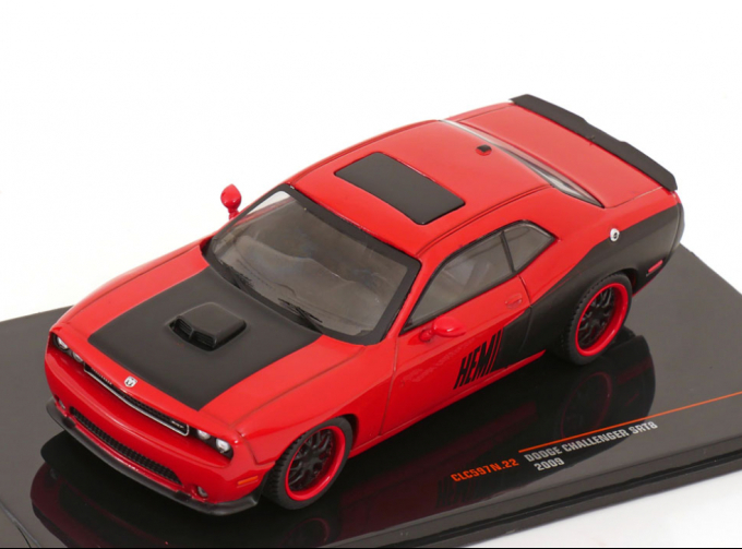 DODGE Challenger SRT8 Coupe (2009), red/black