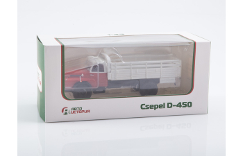 Csepel D-450, красный / белый