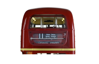 Сборная модель AEC ROUTEMASTER RM 857 London Bus L 69 8 B 20 H 37 5 in cm (1961), red