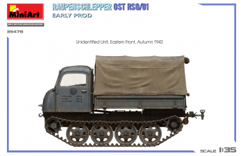 Сборная модель STEYR Rso/01 Tank Truck Military Cingolato