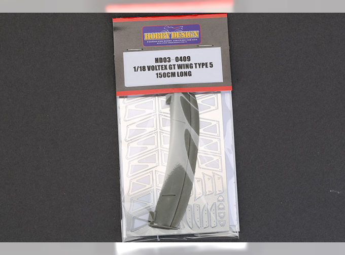 Набор для доработки Voltex GT Wing Type 5 150cm Long (Resin+PE+Metal parts)