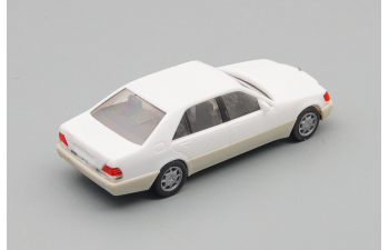 MERCEDES-BENZ 600 SEL (W140), white/lightgray