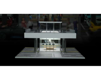 Diorama *Apple store with light*, various
