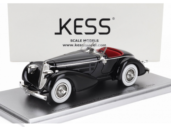 DUESENBERG Model A Krueger Special Roadster Open (1934), Black