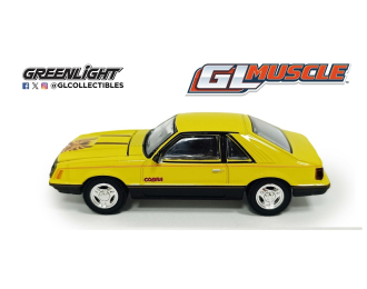 FORD Mustang Cobra Fastback (1979),  Bright Yellow/Black