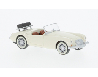 MG A Roadster weiss