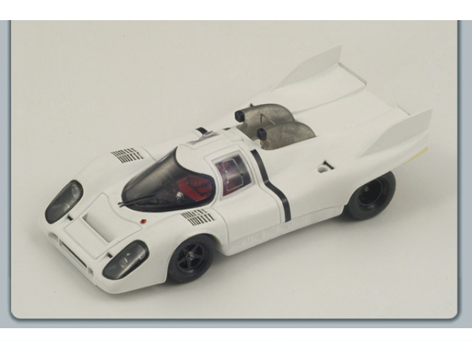 PORSCHE 917 1971 with Schnorkel Airintake, white