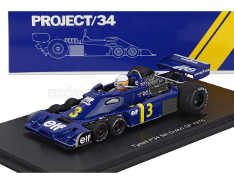 TYRRELL F1 P34 Elf 6-wheels №3 Dutch Gp (1976) Jody Scheckter, Blue Yellow