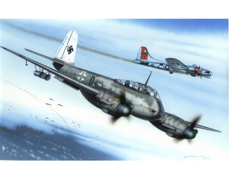 Сборная модель Me-410 Heavy Fighter