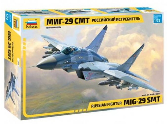 Сборная модель самолет Российский истребитель МиГ-29СМТ