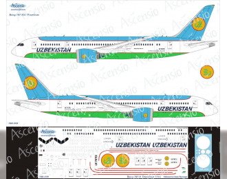 Декаль на самолет Boeing	787-9 Norwegian